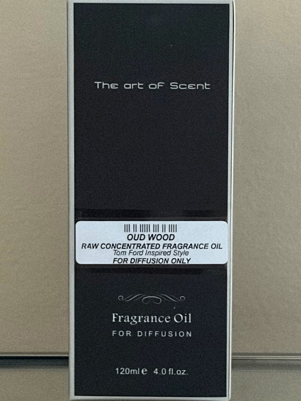 Oud Wood 120ml Concentrated Fragrance Oil – Luxury Home Diffuser Scent